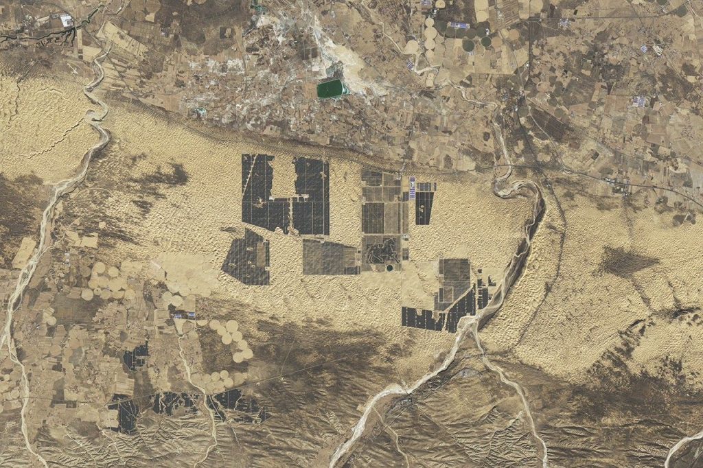 Agrivoltaics Lets Farms Harvest Crops and Sunshine Together Solar panels above farmland